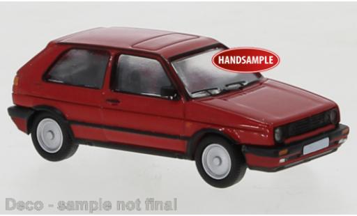 Modelauto Volkswagen Golf GTI II rood 1990 1/87 PCX87