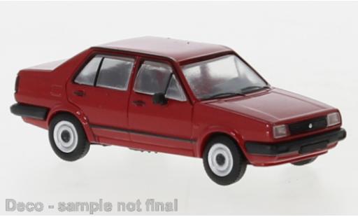 Modelauto Volkswagen Jetta I II rood 1984 1/87 PCX87
