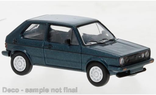 Modelauto Volkswagen Golf GTI I Pirelli metallic groen 1980 1/87 PCX87