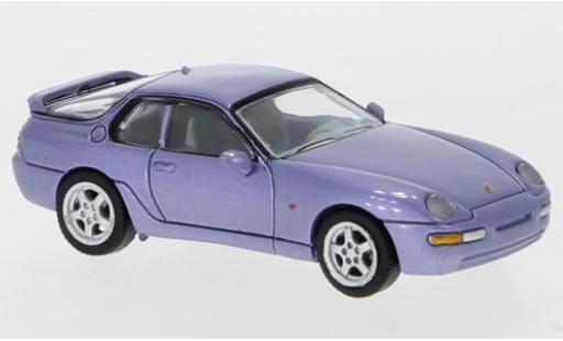 Modelauto Porsche 911 Base metallic lila 1991 1/87 PCX87