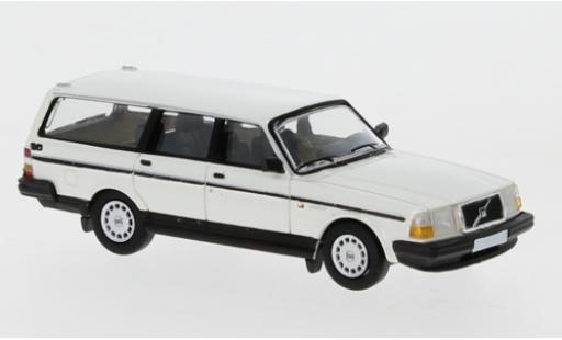 Modelauto Volvo 240 GL Stationwagen wit 1989 1/87 PCX87