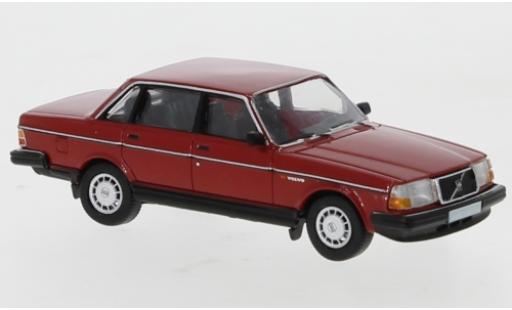 Modelauto Volvo 240 Base rood 1989 1/87 PCX87