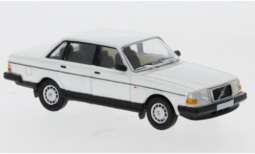 Modelauto Volvo 240 Base wit 1989 1/87 PCX87