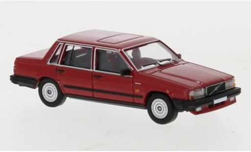 Modelauto Volvo 740 Base rood 1984 1/87 PCX87