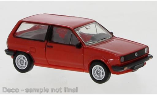 Modelauto Volkswagen Polo Base II rood 1985 1/87 PCX87