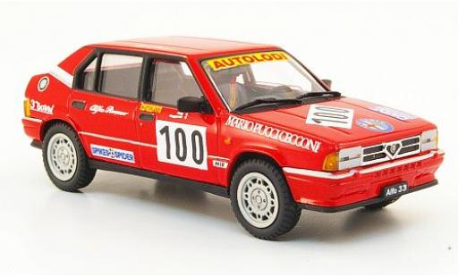 Modelauto Alfa Romeo 33 berline No.100 1991 1/43 PEGO