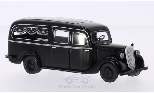 Modelauto Citroen U23 corbillard U 23 Fontaine zwart 1948 Bestattungsfahrzueg 1/43 Perfex