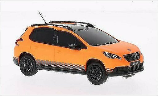 Peugeot 2008 Base 1/43 Norev mat-oranje 2013 modelauto