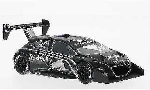 Peugeot 208 T16 1/43 Norev No. Red Bull Prasentation Pikes Peak 2013 modelauto