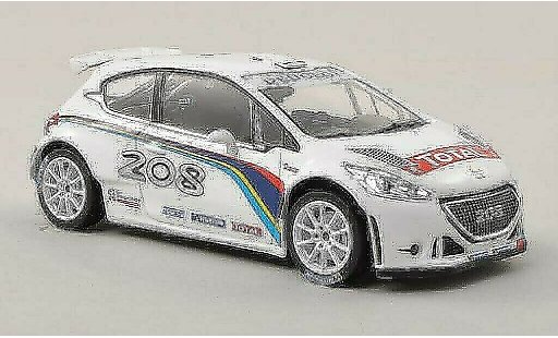 Peugeot 208 T16 1/43 Norev Prasentationsfahrzeug 2013 modelauto