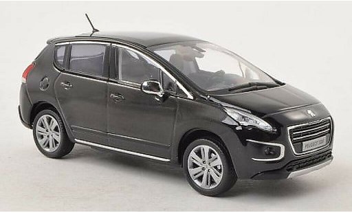 Peugeot 3008 Base 1/43 Norev zwart 2013 modelauto