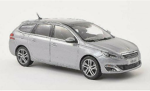 Peugeot 308 GT 1/43 Norev SW grijs 2014 modelauto