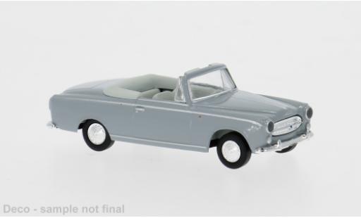 Modelauto Peugeot 403 Cabriolet grijs 1956 Drummer 1/87 Brekina