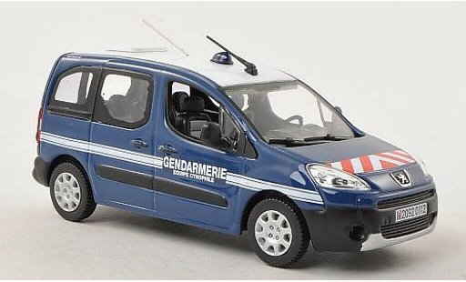 Peugeot Partner Base 1/43 Norev Gendarmerie - Equipe Cynophile Politie (F) 2008 modelauto