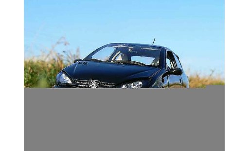 Peugeot 206 RC 1/18 Norev zwart preparation esquiss auto tuning modelauto