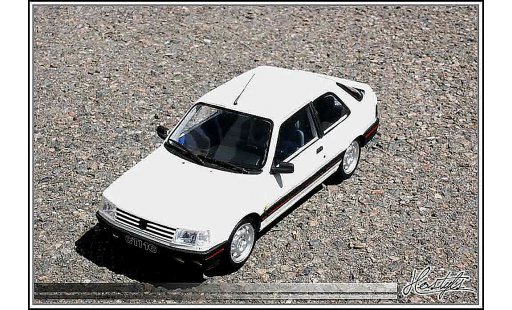 Peugeot 309 GTI 16 1/18 Ottomobile soupapes wit modelauto