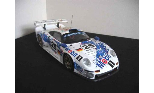 Porsche 911 GT1 1/18 Ut Models le mans 96 #25 mobil 1 modelauto