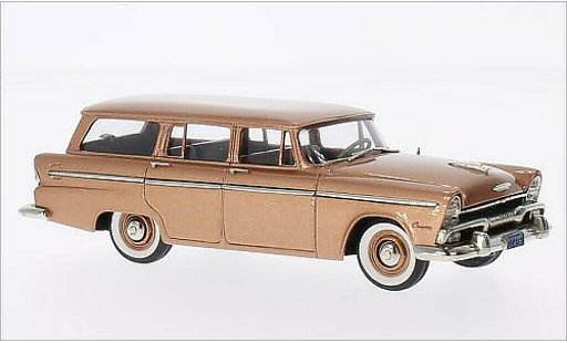 Plymouth Belvedere Suburban 1/43 Brooklin koper 1955 modelauto