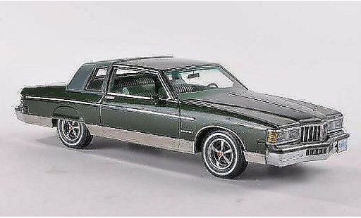 Pontiac Bonneville Brougham 1/43 Neo 2-Door groen/groen 1980 modelauto