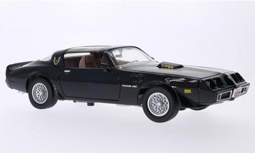 Modelauto Pontiac Firebird Trans Am zwart Lucky Die Cas 1/18 Lucky Die Cast