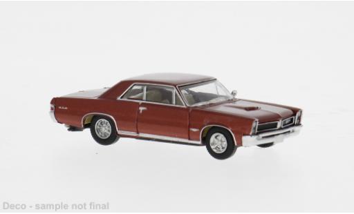 Modelauto Pontiac GTO Coupe rood 1965 1/87 Brekina