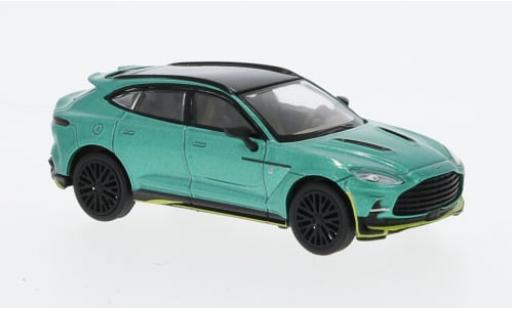 Modelauto Aston Martin DBX suv metallic groen 1/64 Pop Race