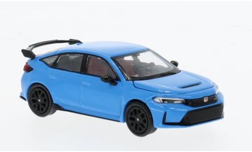 Modelauto Honda Civic Type R (FL5) blauw 1/64 Pop Race