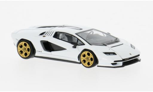 Modelauto Lamborghini Countach LPI 800-4 wit 1/64 Pop Race