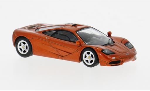 Modelauto McLaren F1 Base oranje 1/64 Pop Race