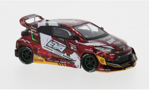 Modelauto Toyota Yaris GR Eva RT 1/64 Pop Race