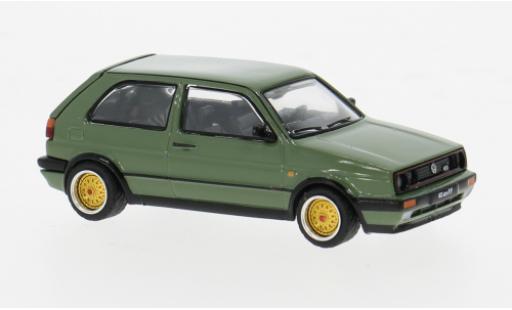 Modelauto Volkswagen Golf GTI MkII 16V groen 1991 1/64 Pop Race