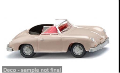 Modelauto Porsche 356 1955 beige 1/87 Wiking