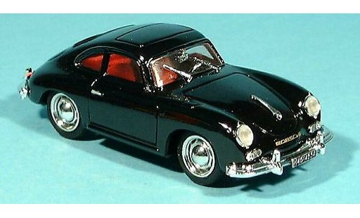 Porsche 356 C C 1/43 Brumm Coupe zwart 1952 modelauto