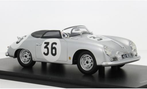 Modelauto Porsche 356 Speedster 24h Le Mans 1957 #36 1/18 Spark