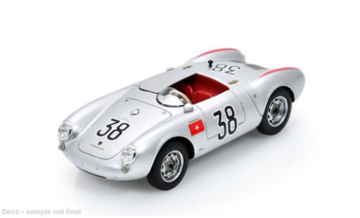 Modelauto Porsche 550 1955 24h Le Mans #38 W.Ringgenberg/H.Gilomen 1/43 Spark