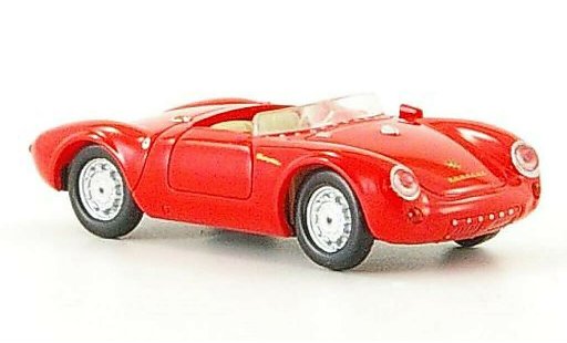 Porsche 550 1953 1/87 Ricko Spyder rood modelauto