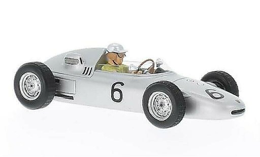 Porsche 718 Base 1/43 Spark No.6 GP Monaco 1961 modelauto