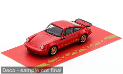 Modelauto Porsche 911 RS 3.0 rood/zwart 1974 1/64 Spark