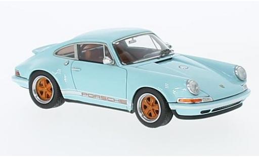 Modelauto Porsche 911 Base Sin blauw 1/43 Matrix