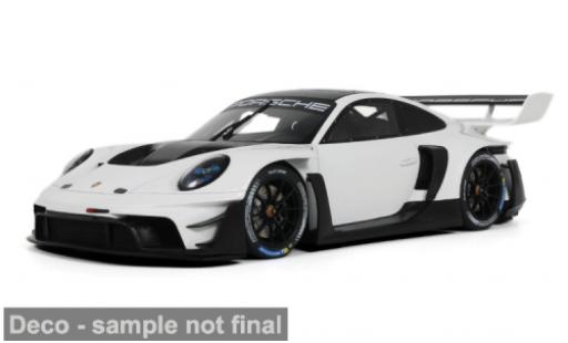 Modelauto Porsche 911 GT3 R (991.2) wit/zwart 2023 1/18 GT Spirit