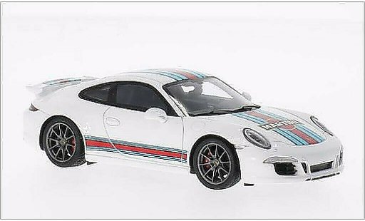 Porsche 911 S 1/43 Spark Carrera Aerokit wit 2014 modelauto