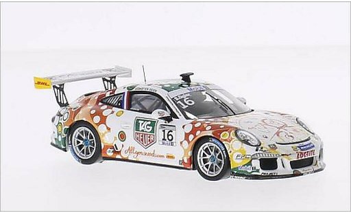 Porsche 911 GT3 Cup 1/43 Spark No.16 TAG Heuer Supercup Monaco 2013 modelauto