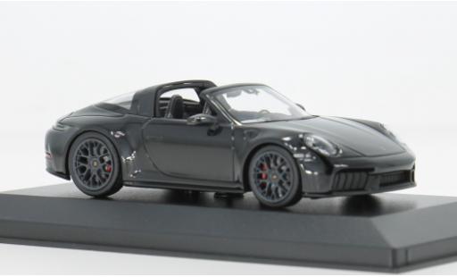 Modelauto Porsche 911 Targa 4 GTS zwart 2024 1/43 Minichamps
