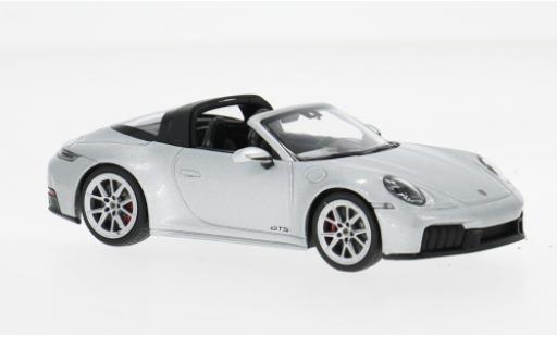 Modelauto Porsche 911 Targa 4 GTS grijs 2024 1/43 Minichamps