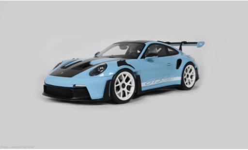 Modelauto Porsche 911 GT3 R (992.1) S blauw 2022 1/12 GT Spirit