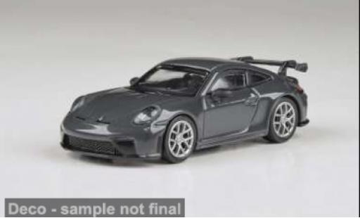 Modelauto Porsche 911 GT3 (992.2) grijs 1976 1/64 Para64