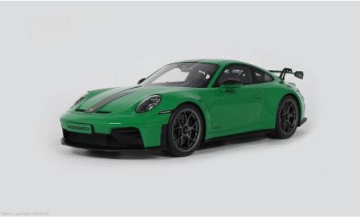 Modelauto Porsche 911 GT3 (992.2) groen/zwart 2025 1/18 GT Spirit