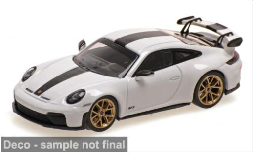 Modelauto Porsche 911 GT3 (992.2) wit 2025 1/64 Minichamps