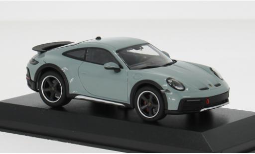 Modelauto Porsche 911 Dakar groen 2022 1/43 Minichamps
