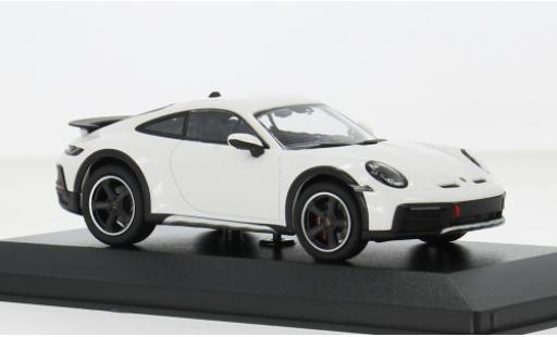 Modelauto Porsche 911 Dakar wit 2022 1/43 Minichamps